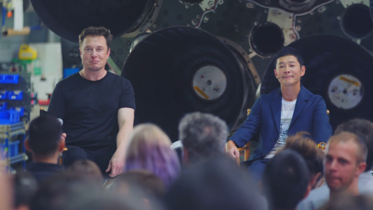 SpaceX enviará a la Luna a un mecenas de las artes