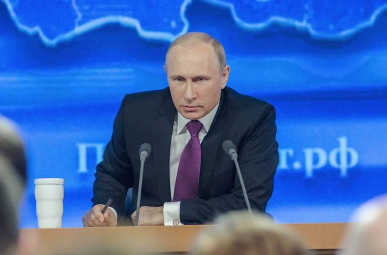 Caso Skripal: El presidente ruso, Vladimir Putin, responde a las preguntas de los periodistas durante su conferencia de prensa anual en Moscú