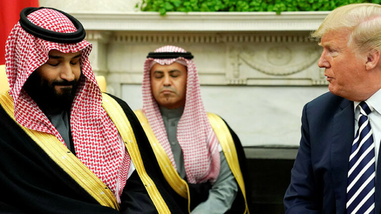 Trump humilla a los sauditas según el Canciller iraní