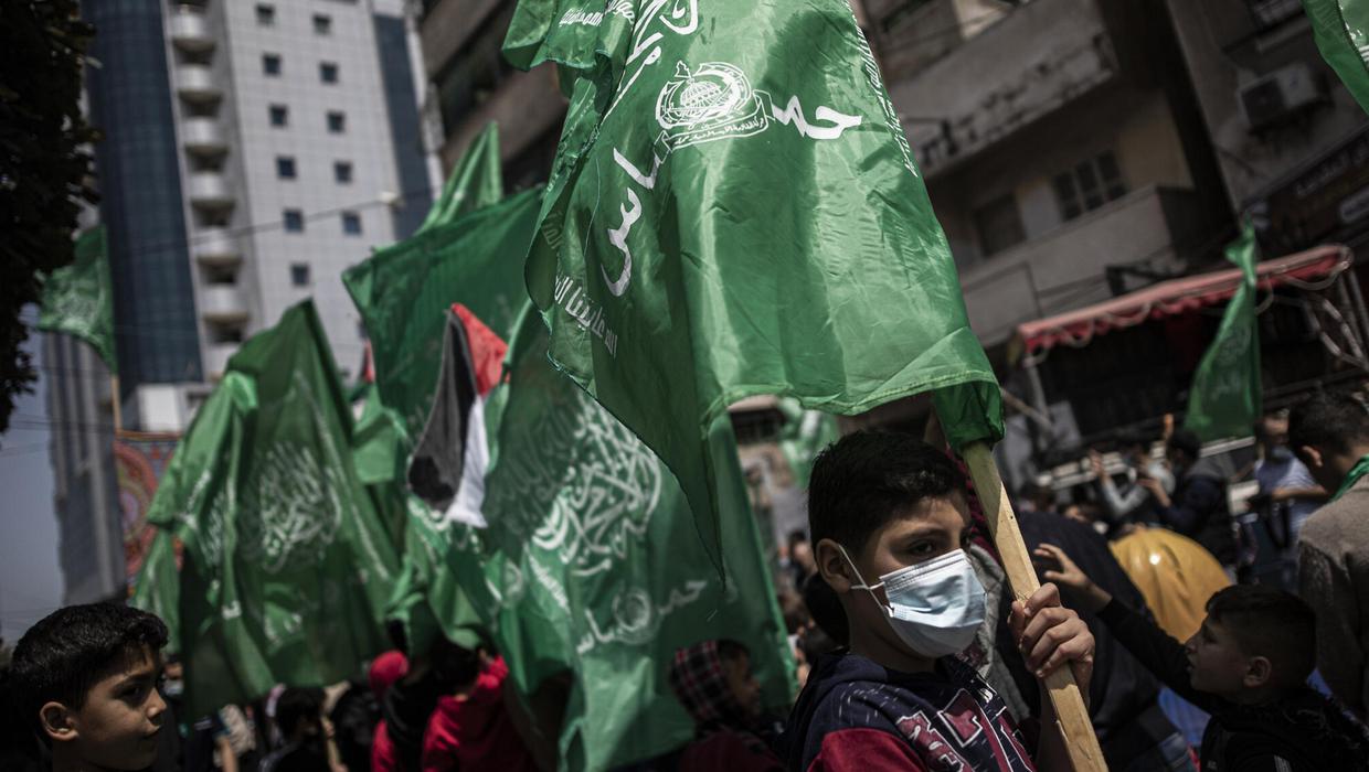 Alemania prohibirá las banderas del grupo islamista palestino Hamás
